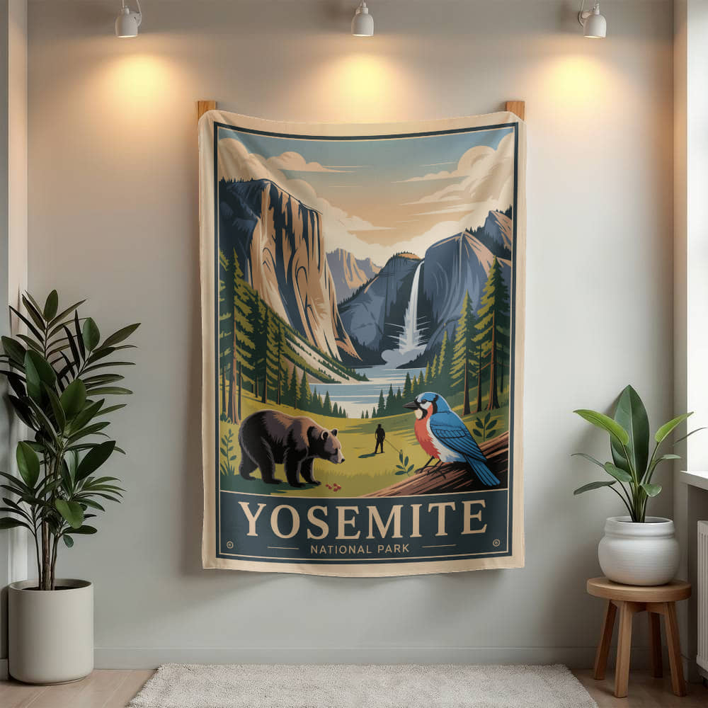 Yosemite View Blanket