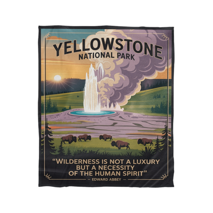 Yellowstone View Blanket