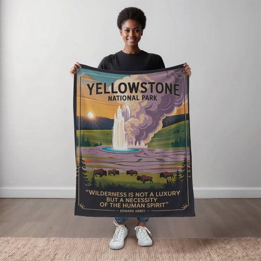 Yellowstone View Blanket