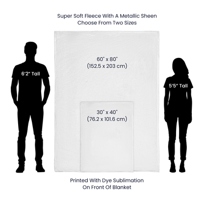 Arches Backpack Silhouette Blanket