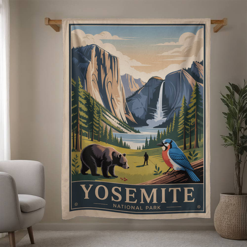 Yosemite View Blanket