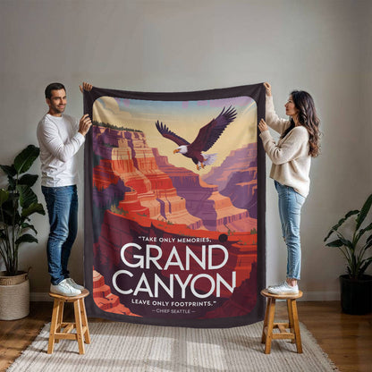 Grand Canyon View Blanket