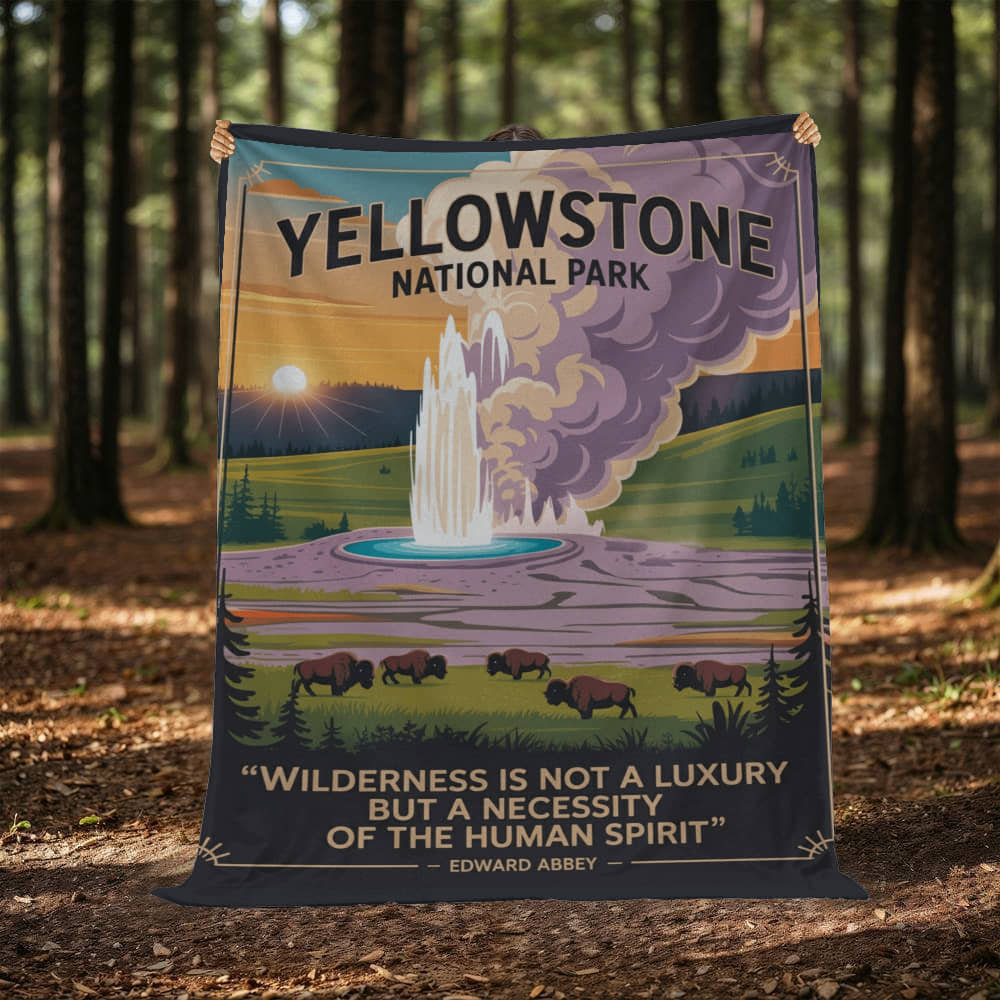 Yellowstone View Blanket