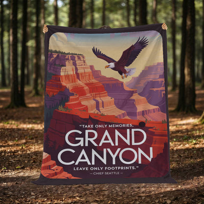 Grand Canyon View Blanket